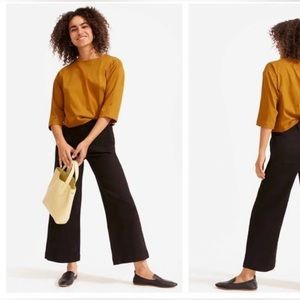 Everlane Cropped Wide Pants